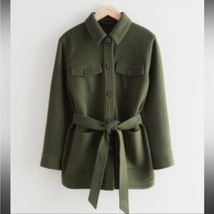 & Other Stories Shacket Jacket